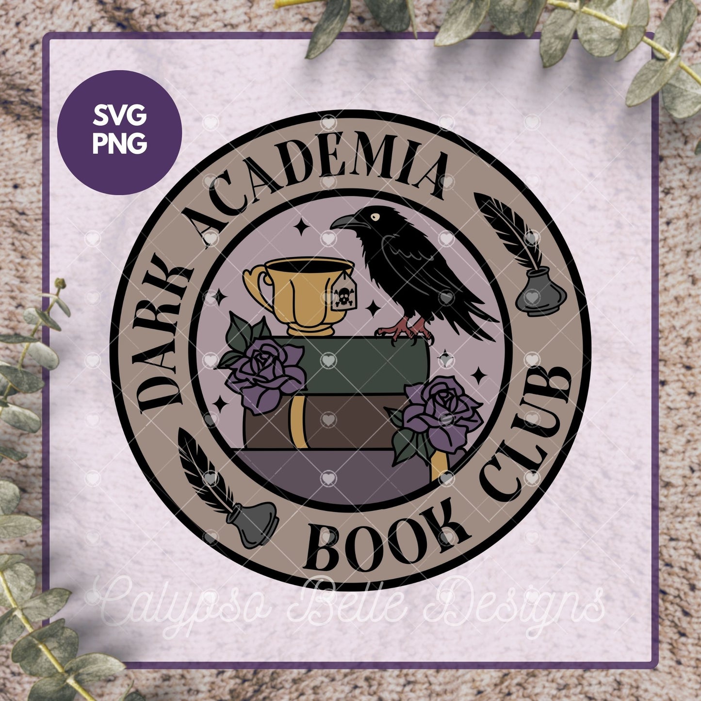 Dark Academia Book Club, Bookish Designs