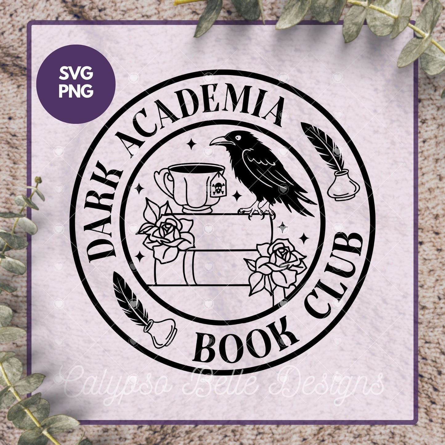 Dark Academia Book Club, Bookish Designs