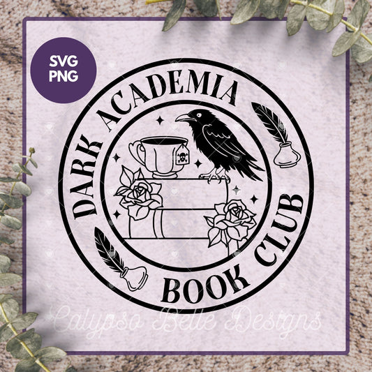 Dark Academia Book Club, Bookish Designs