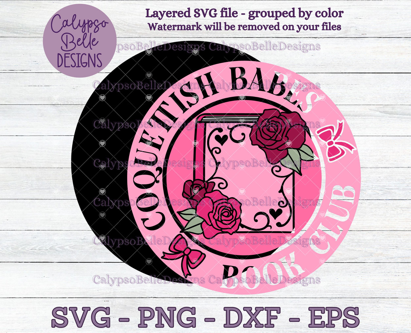 Coquettish Babes Book Club, Bookish Design