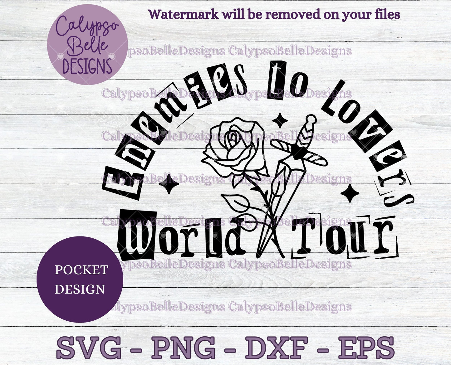 Enemies to Lovers World Tour, Bookish World Tour, Bookish Design