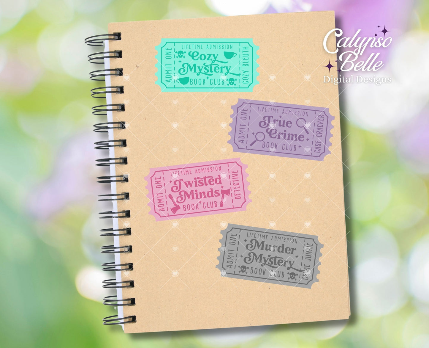 Thriller Trope Tickets Bundle, Bookish Bundle