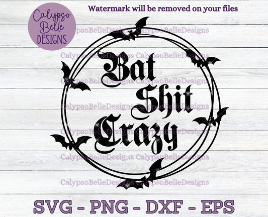 Bat Shit Crazy, Gothic Emo Design