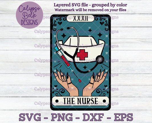 The Nurse Tarot Card Design