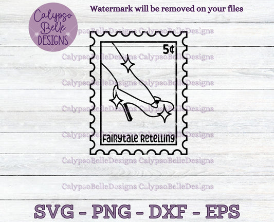 Fairytale Retelling, Trope Stamps, Bookish Stamps, Bookish Design