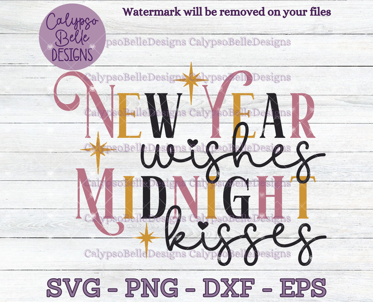 New Year Wishes, Midnight Kisses, Happy New Years, Christmas Design