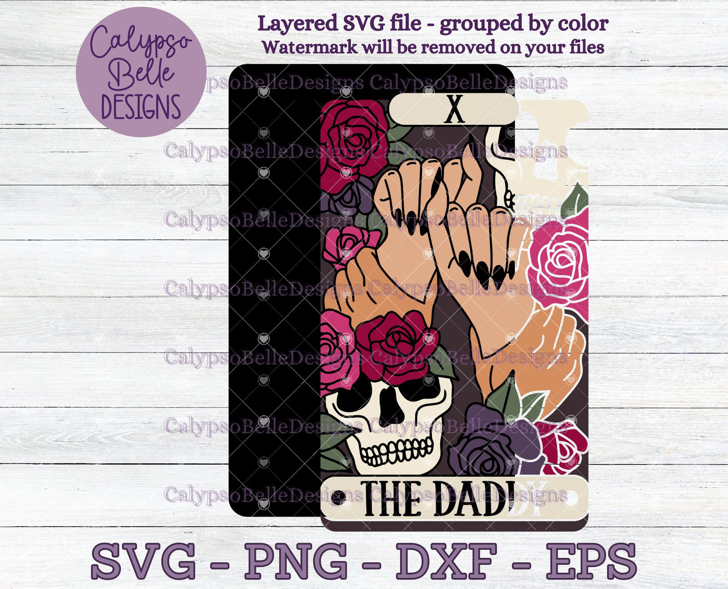 The Daddy, Good Girl Tarot Card Design