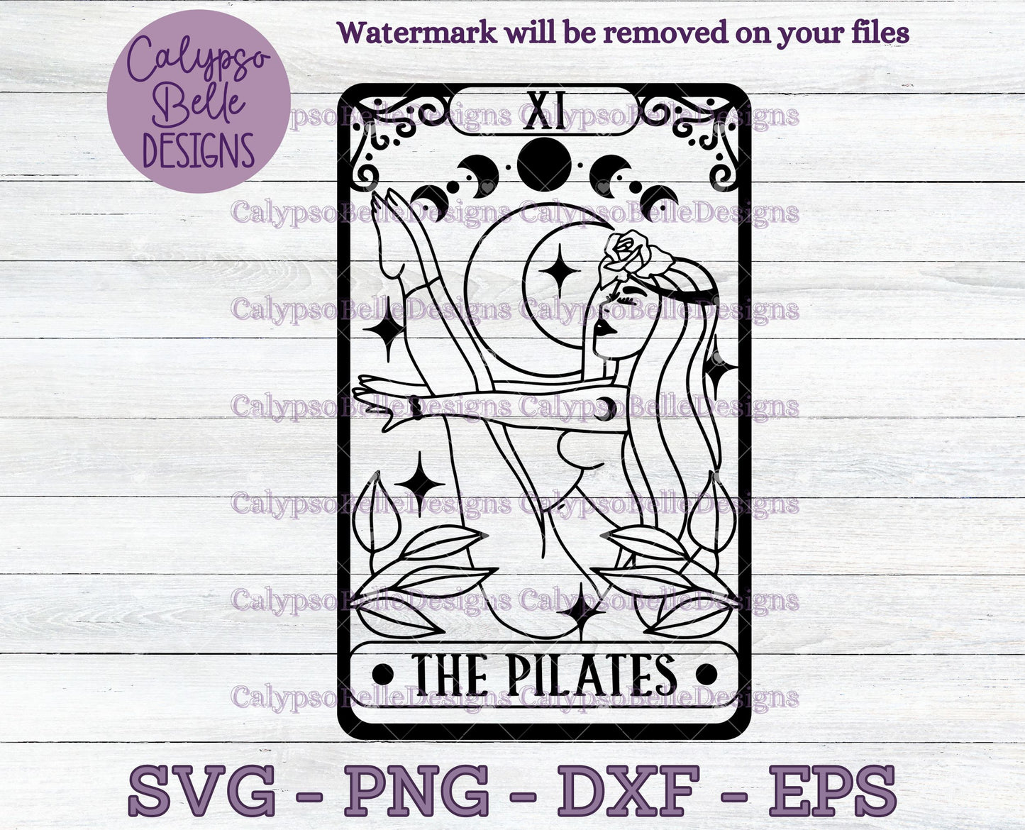 The Pilates Tarot Card Design