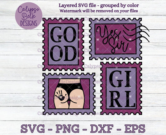 Good Girl Stamps, Bookish Stamps, Bookish Design