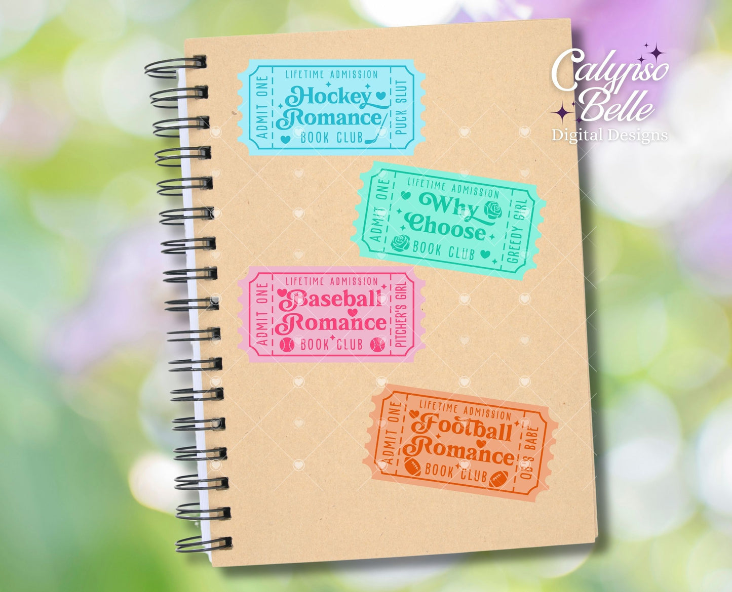 Sports Romance Trope Tickets Bundle, Bookish Bundle