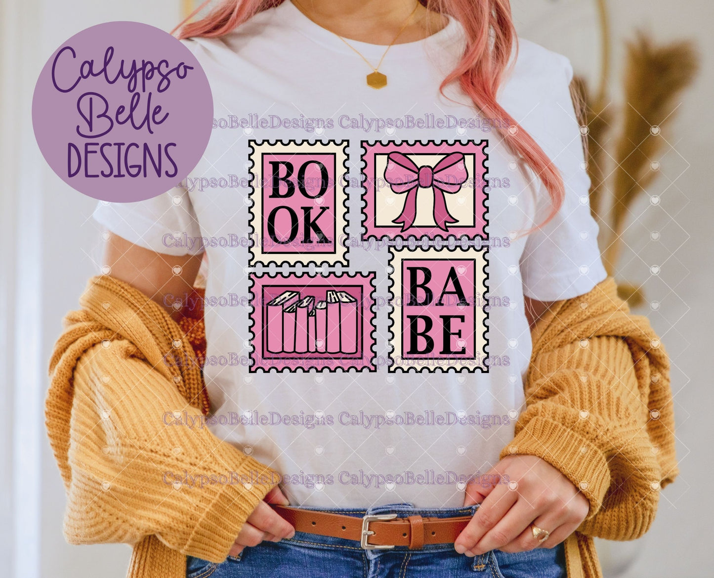 Book Babe Stamps, Bookish Stamps, Bookish Design