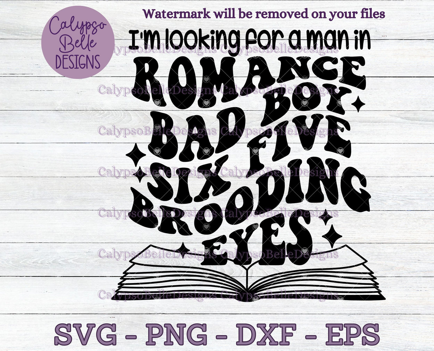 I'm looking for a man in romance, Book Boyfriend, Bookish Design