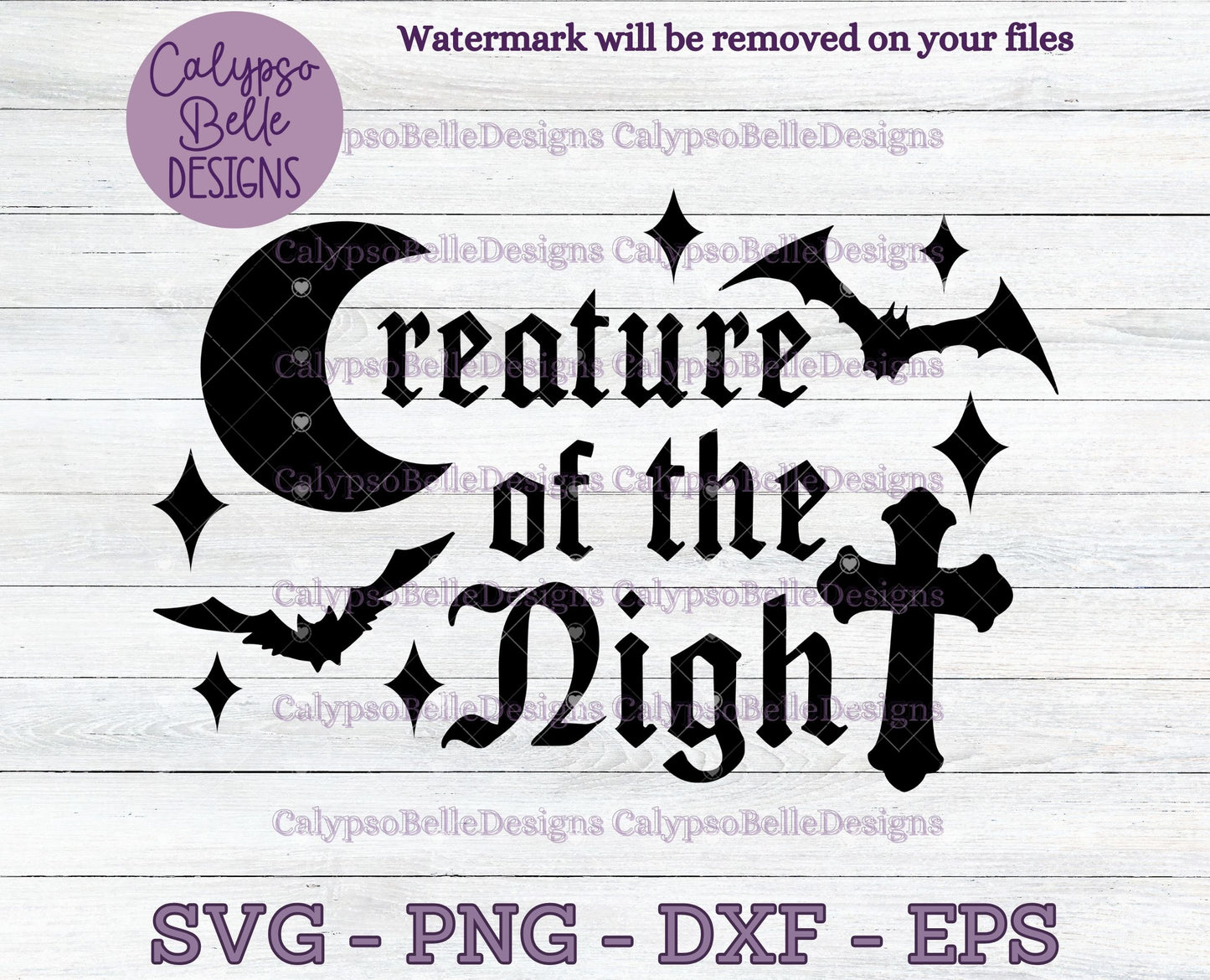 Creature of the Night, Gothic Emo Design