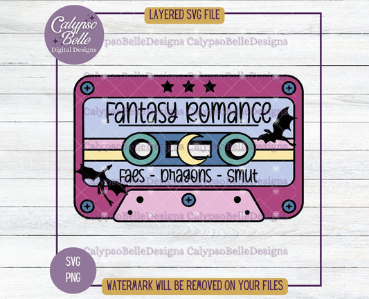 Fantasy Romance Mixtape, Bookish Designs