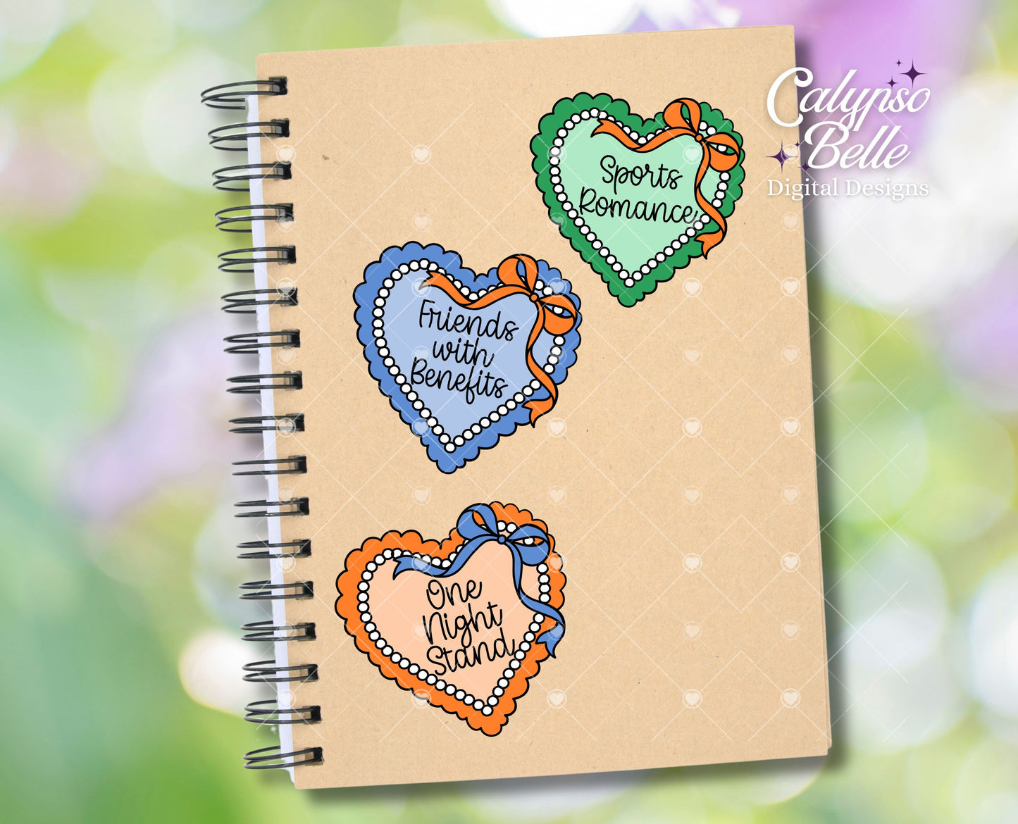 Sports Romance, Trope Coquette Hearts Bundle, Bookish Bundle