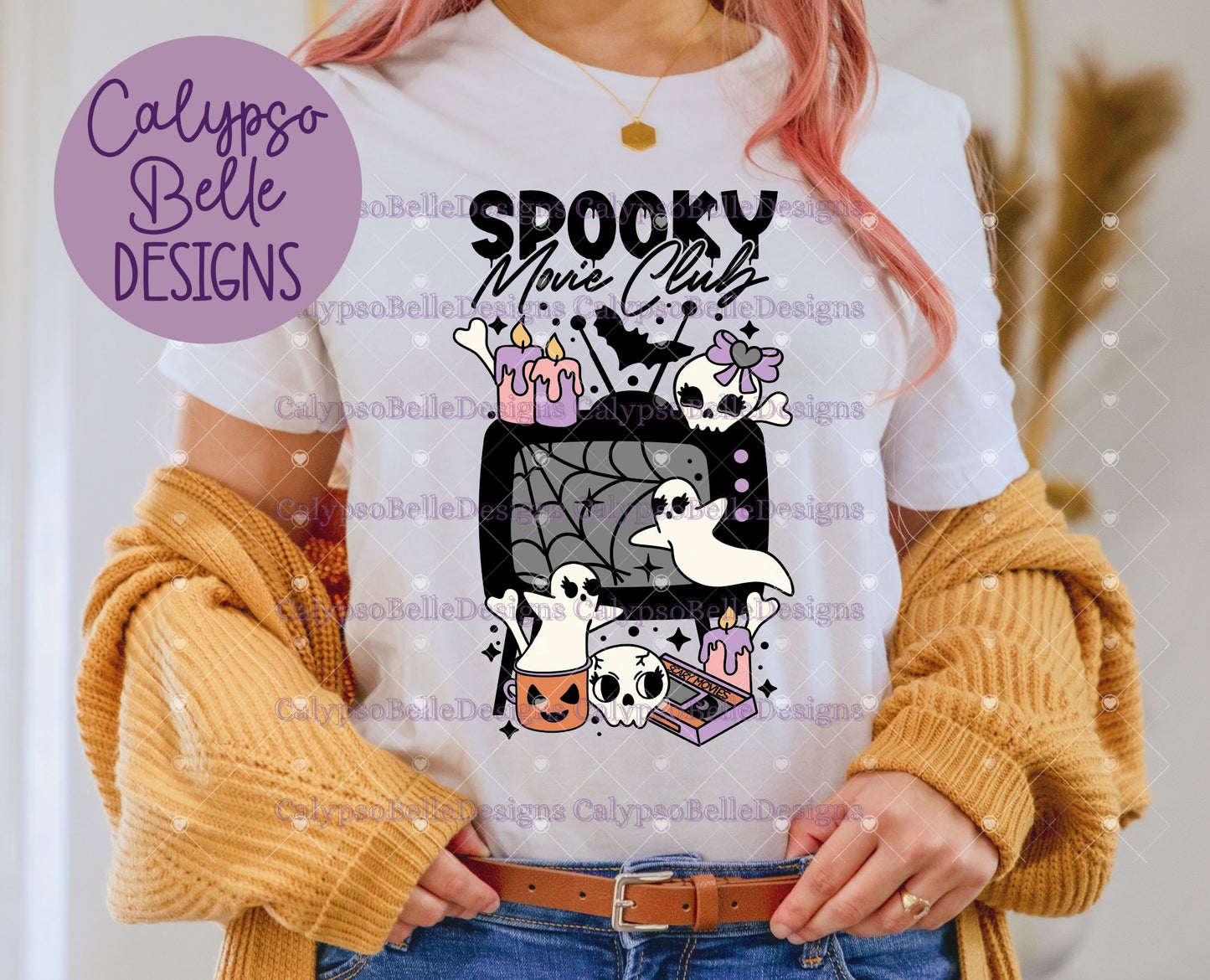 Spooky Movie Club, Halloween Design