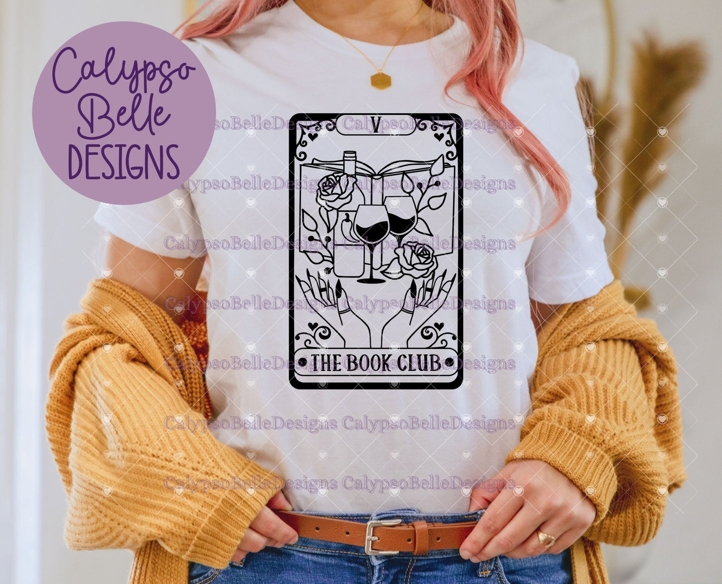 The Book Club Reader, Bookish Tarot Card Design