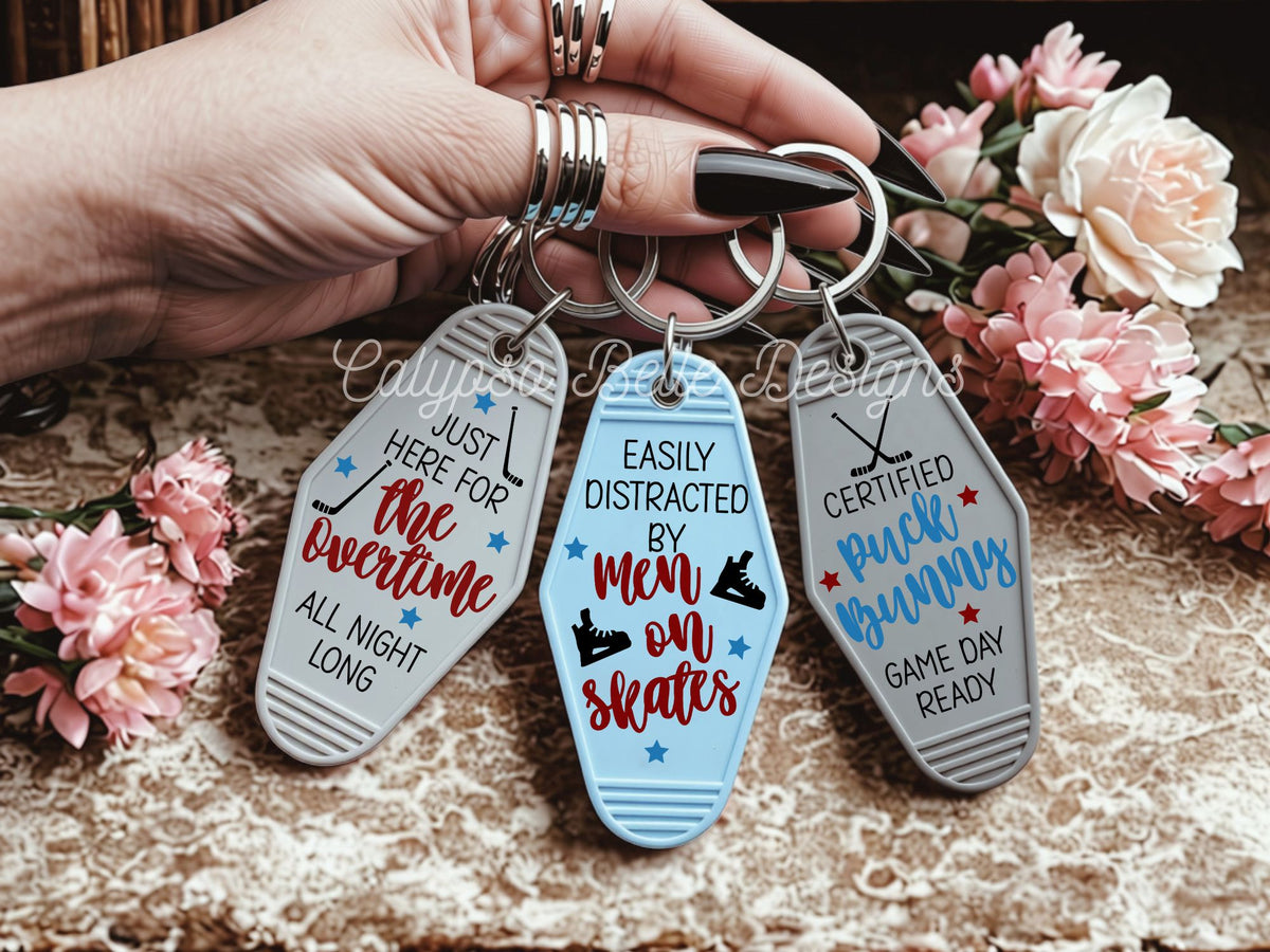 Hockey Romance Motel Keychain Bundle, Bookish Bundle
