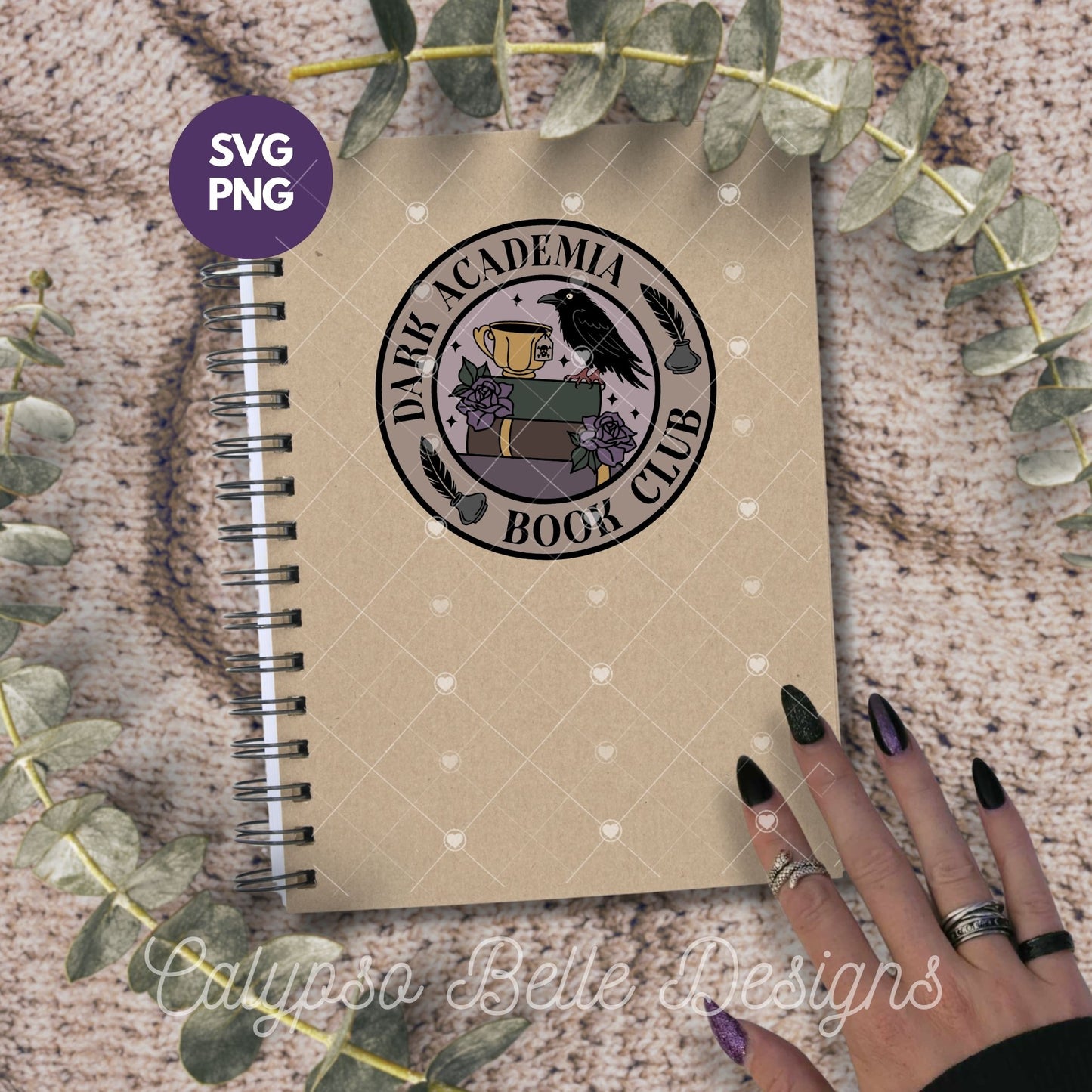 Dark Academia Book Club, Bookish Designs