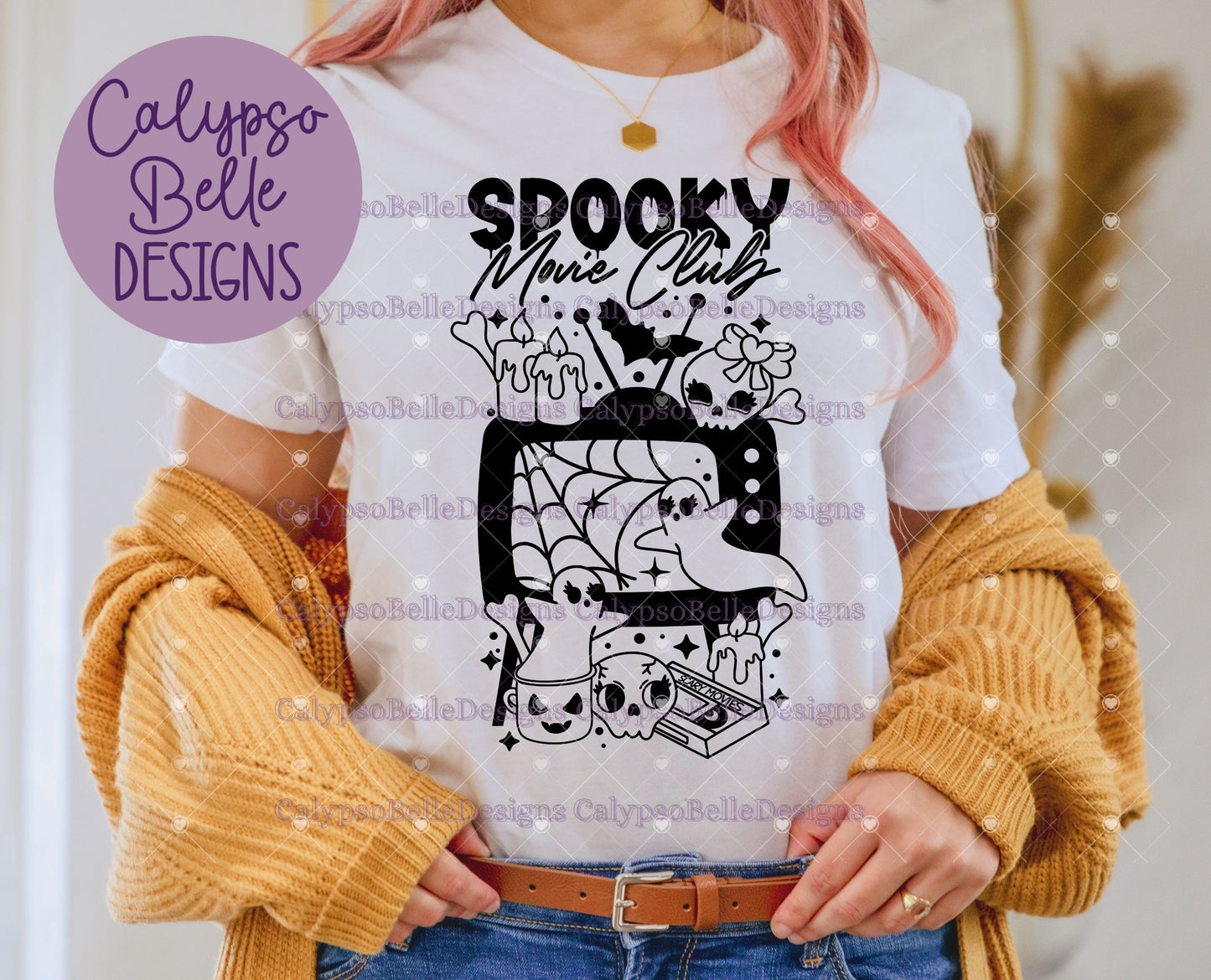 Spooky Movie Club, Halloween Design