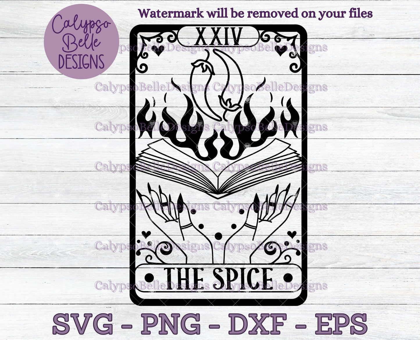 The Spice Reader Tarot Card Design