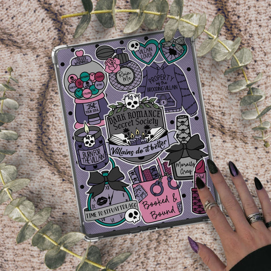 Dark Romance, Villain Lover, Printable Kindle & Kobo Insert