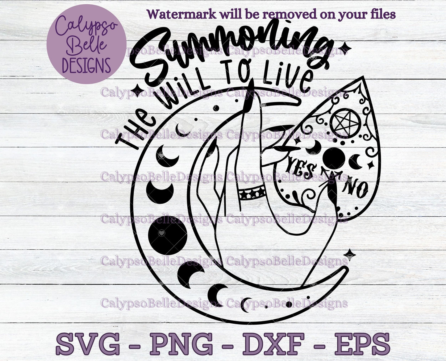 Summoning the Will to Live, Ouija, Planchette, Gothic Emo Design