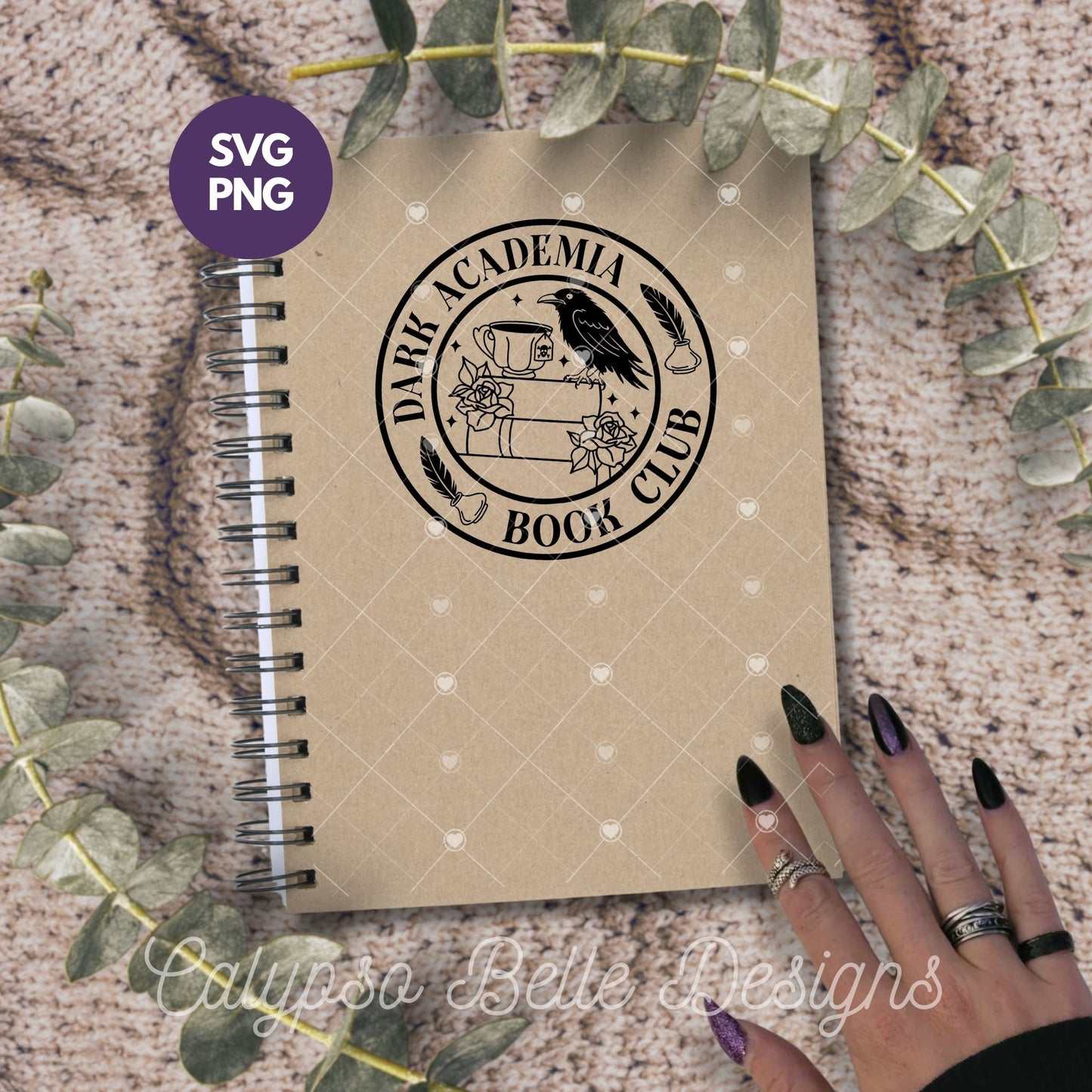 Dark Academia Book Club, Bookish Designs