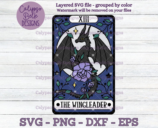 The Wingleader Tarot Card Design