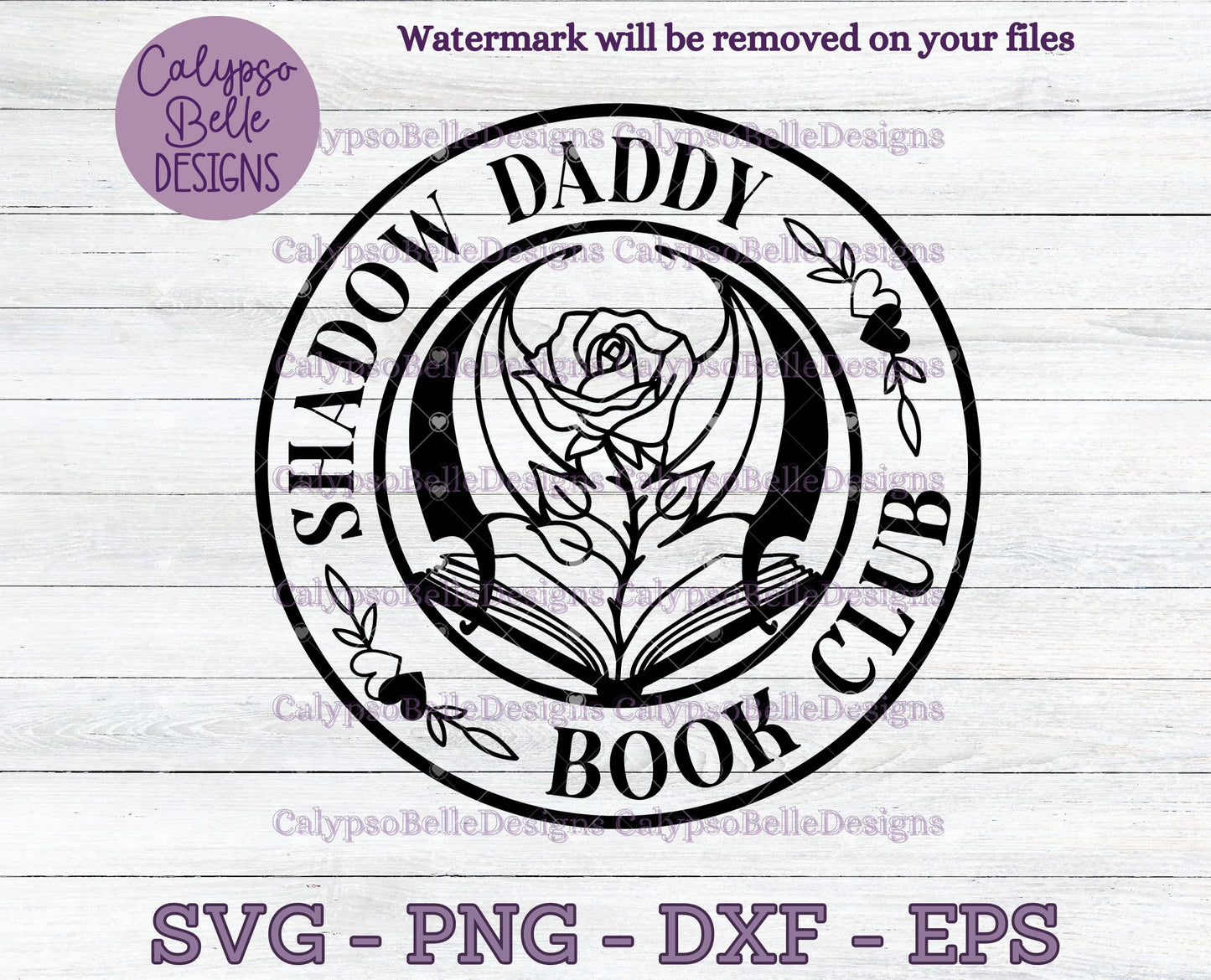 Shadow Daddy Book Club, Bookish Designs