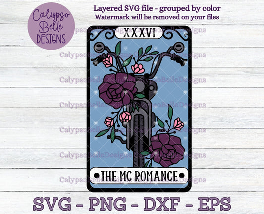 The MC Romance Tarot Card Design