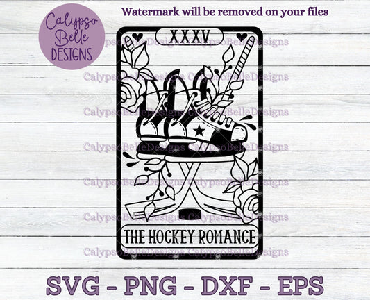 The Hockey Romance Tarot Card Design