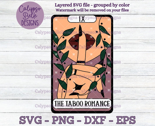 The Taboo Romance Tarot Card Design