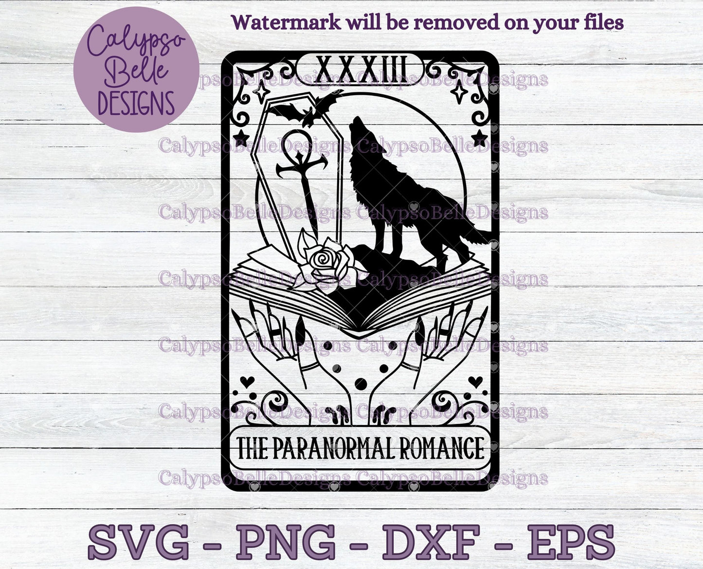 The Paranormal Romance Tarot Card Design