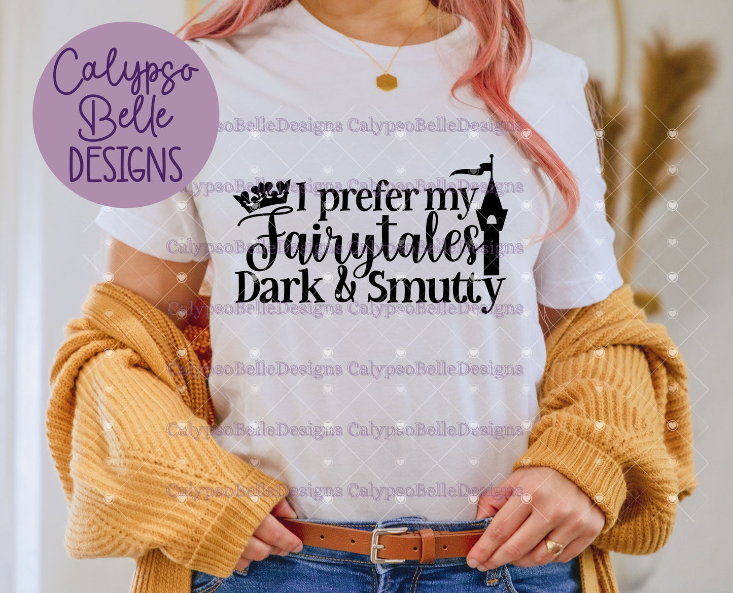 I Prefer my Fairytales Dark & Smutty, Bookish Design