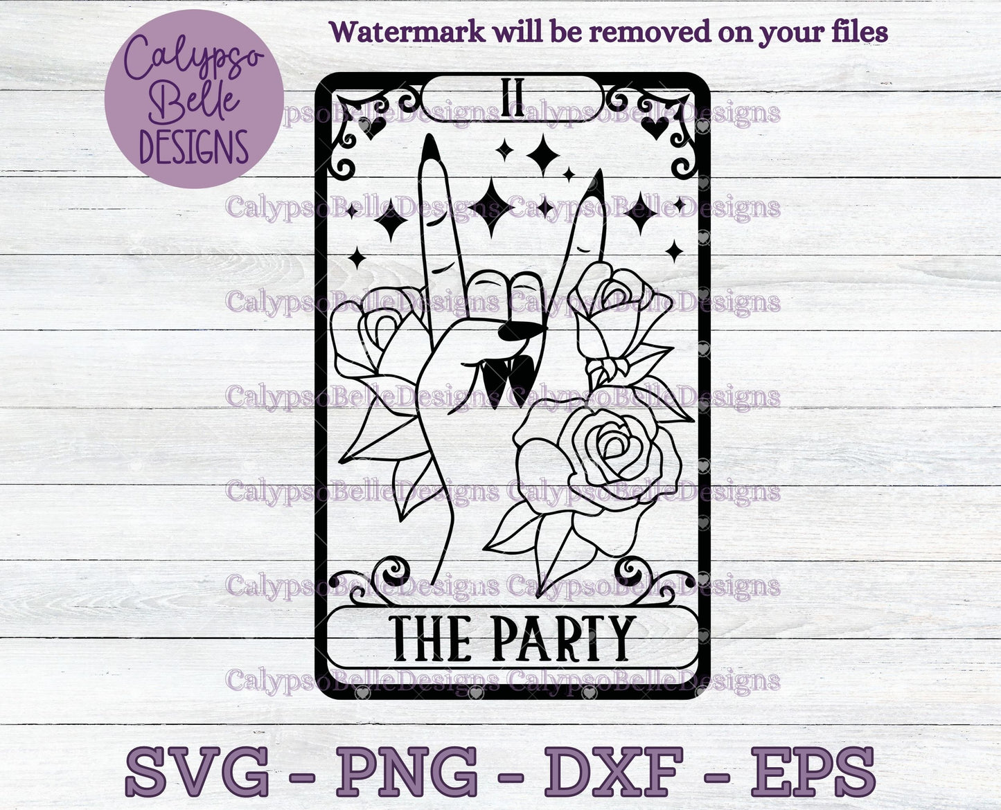 The Party Tarot Card Design