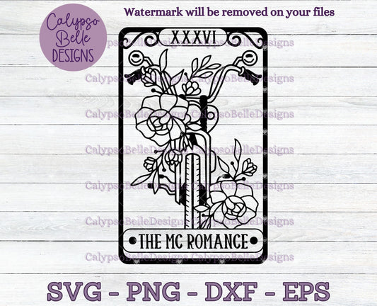 The MC Romance Tarot Card Design