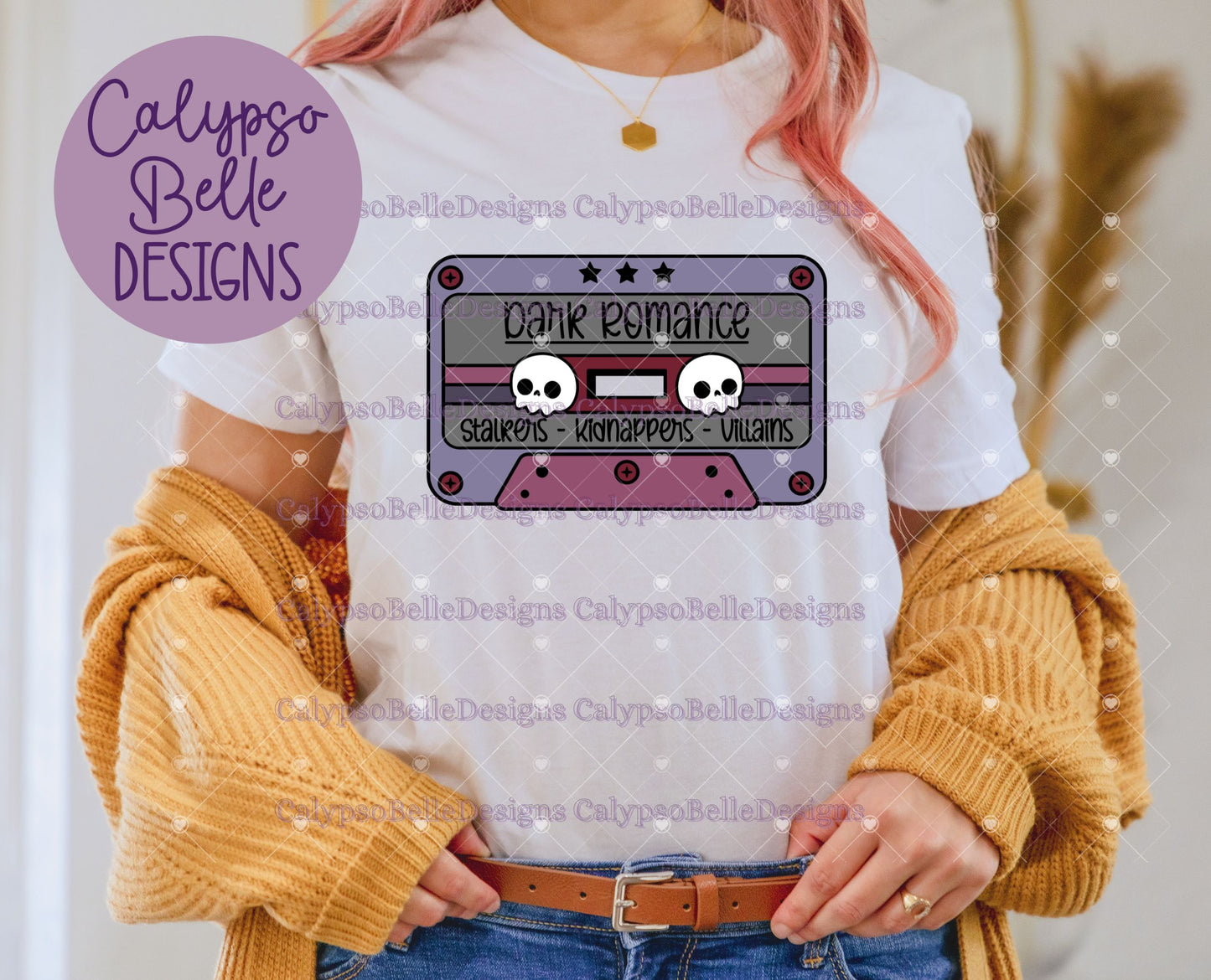 Dark Romance Mixtape, Bookish Designs