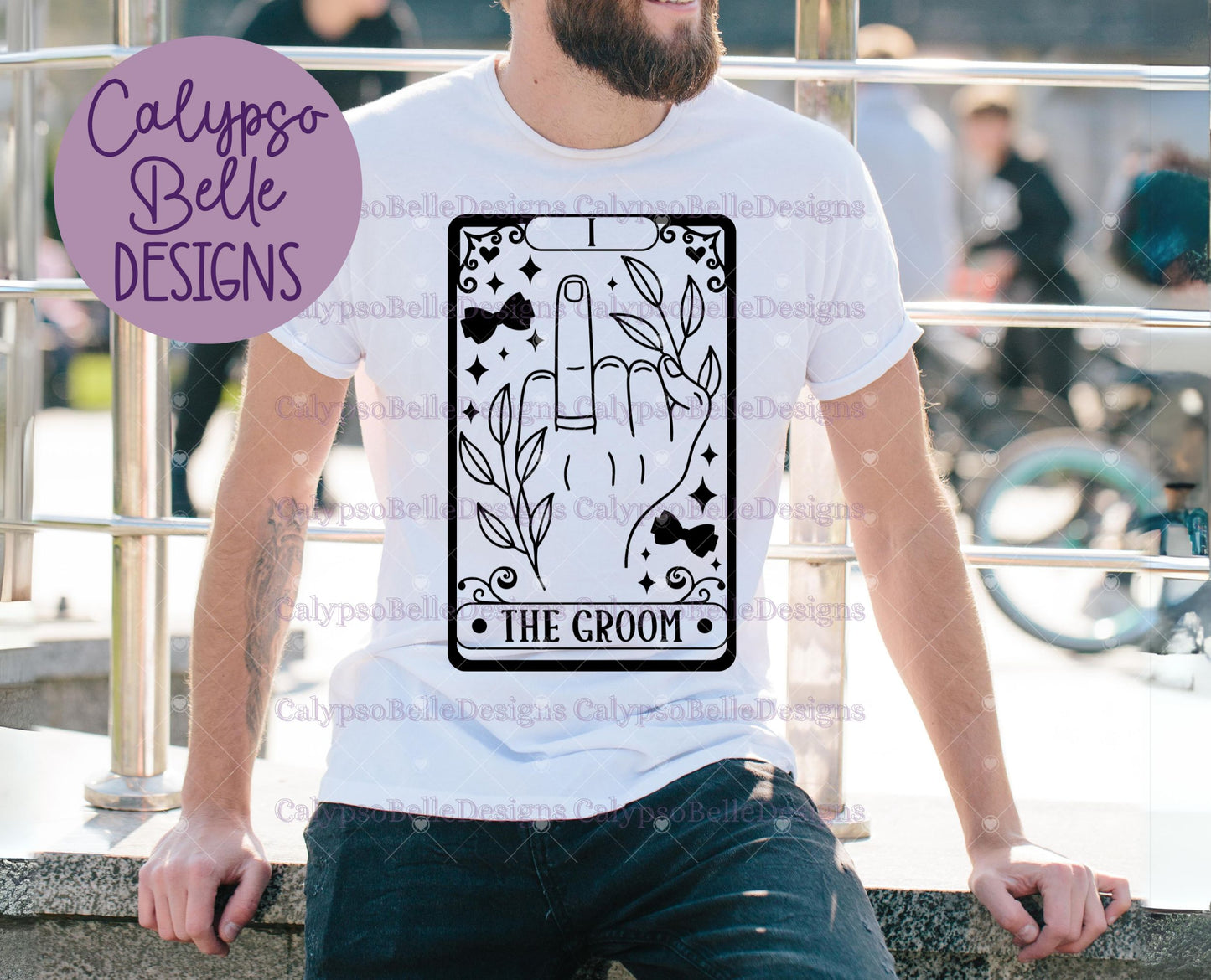 The Groom Tarot Card Design, Wedding Design