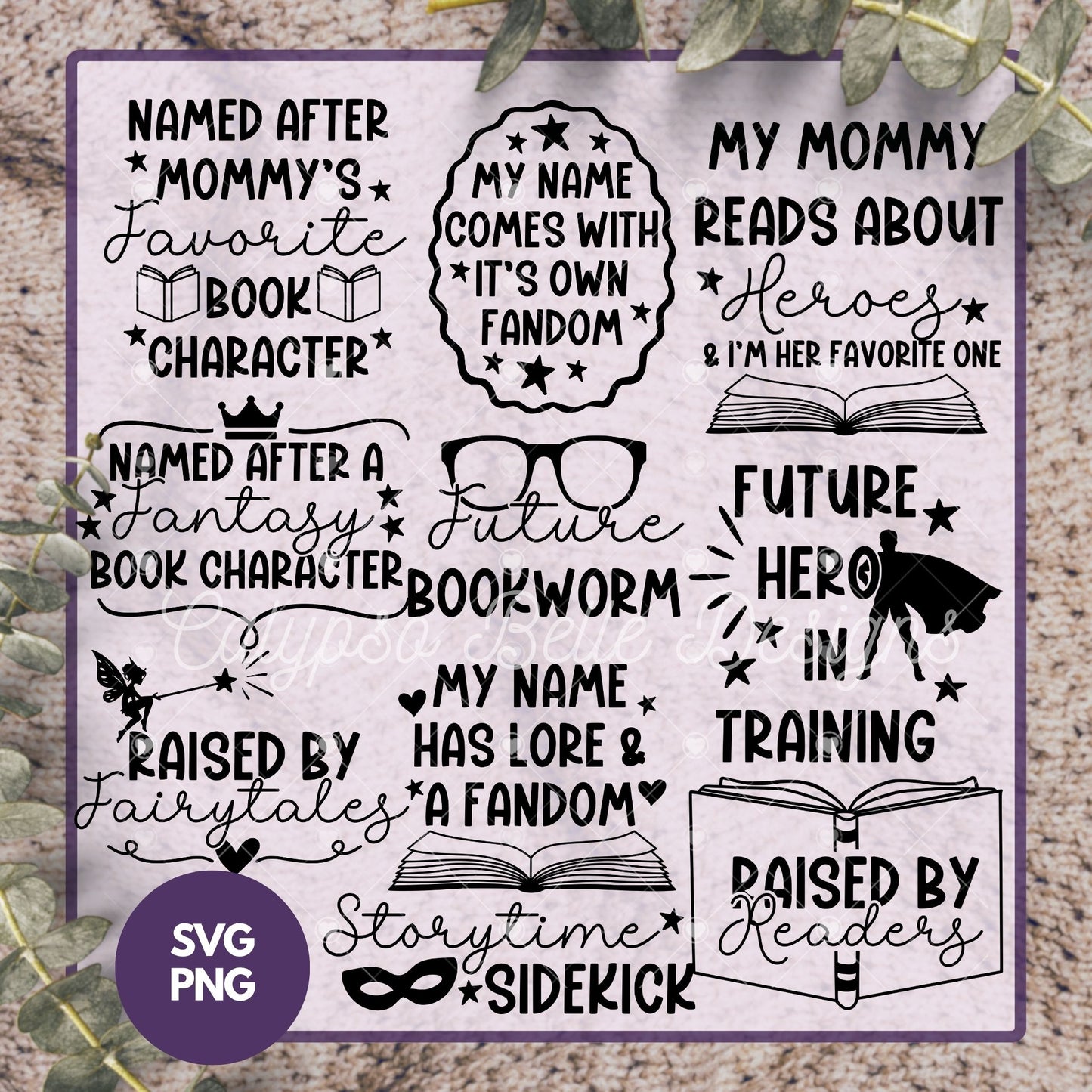 50+ Baby Book Lover, Bookish Bundle, Bookish Designs