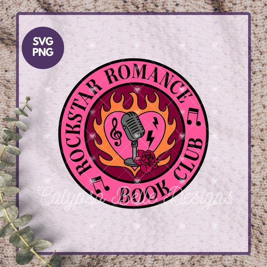 Rockstar Romance Book Club, Bookish Designs