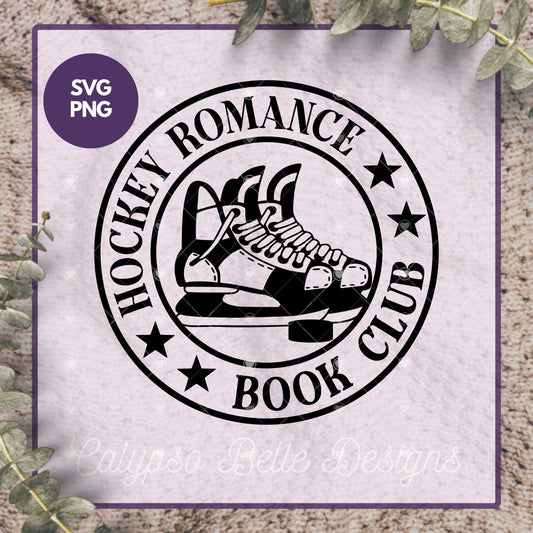 Hockey Romance Book Club, Bookish Designs