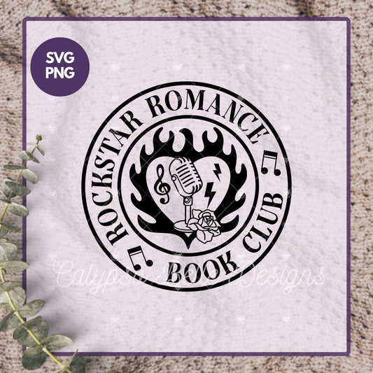 Rockstar Romance Book Club, Bookish Designs