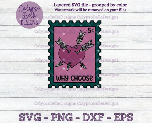 Why Choose, Trope Stamps, Bookish Stamps, Bookish Design