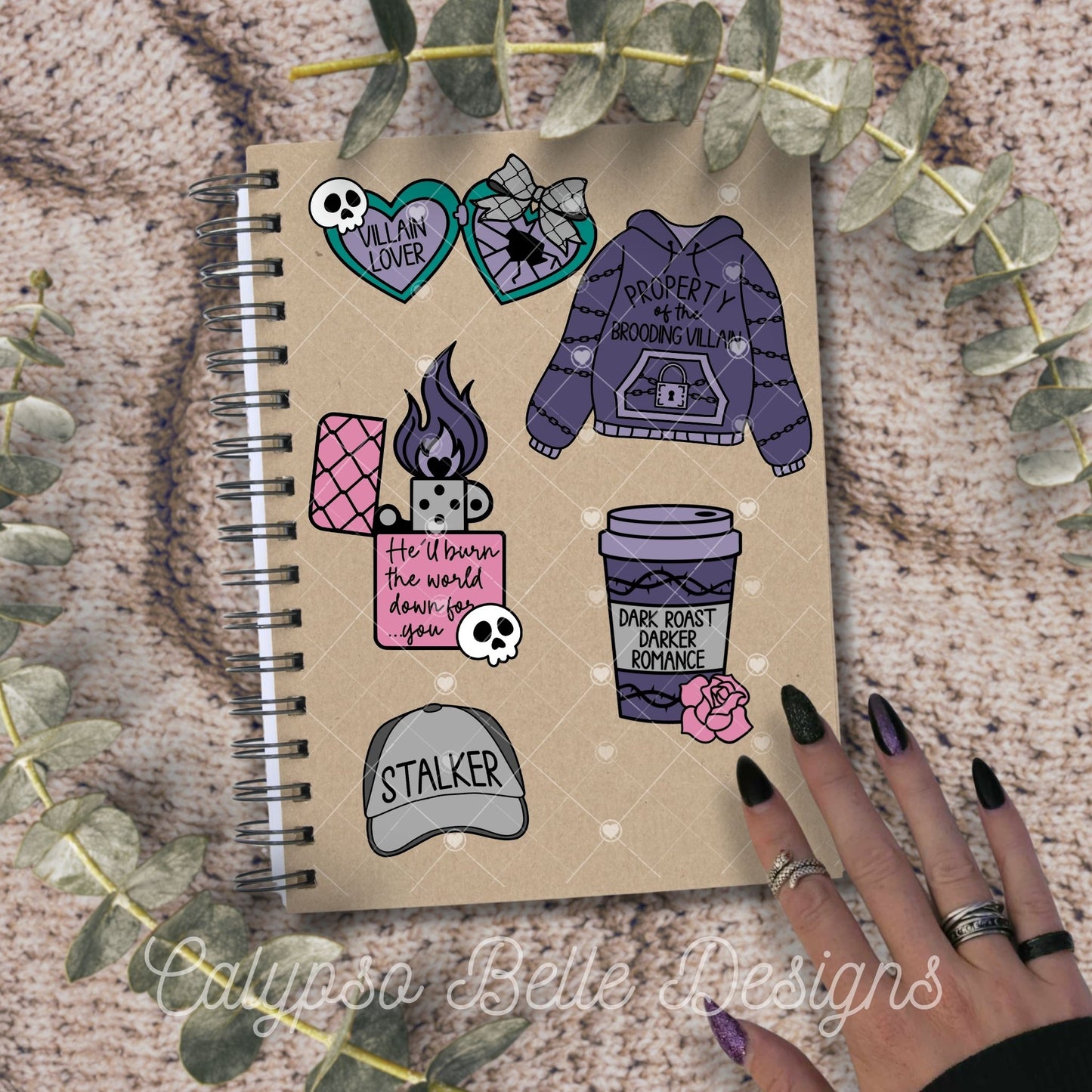 Dark Romance Coquette Bundle, Bookish Bundle