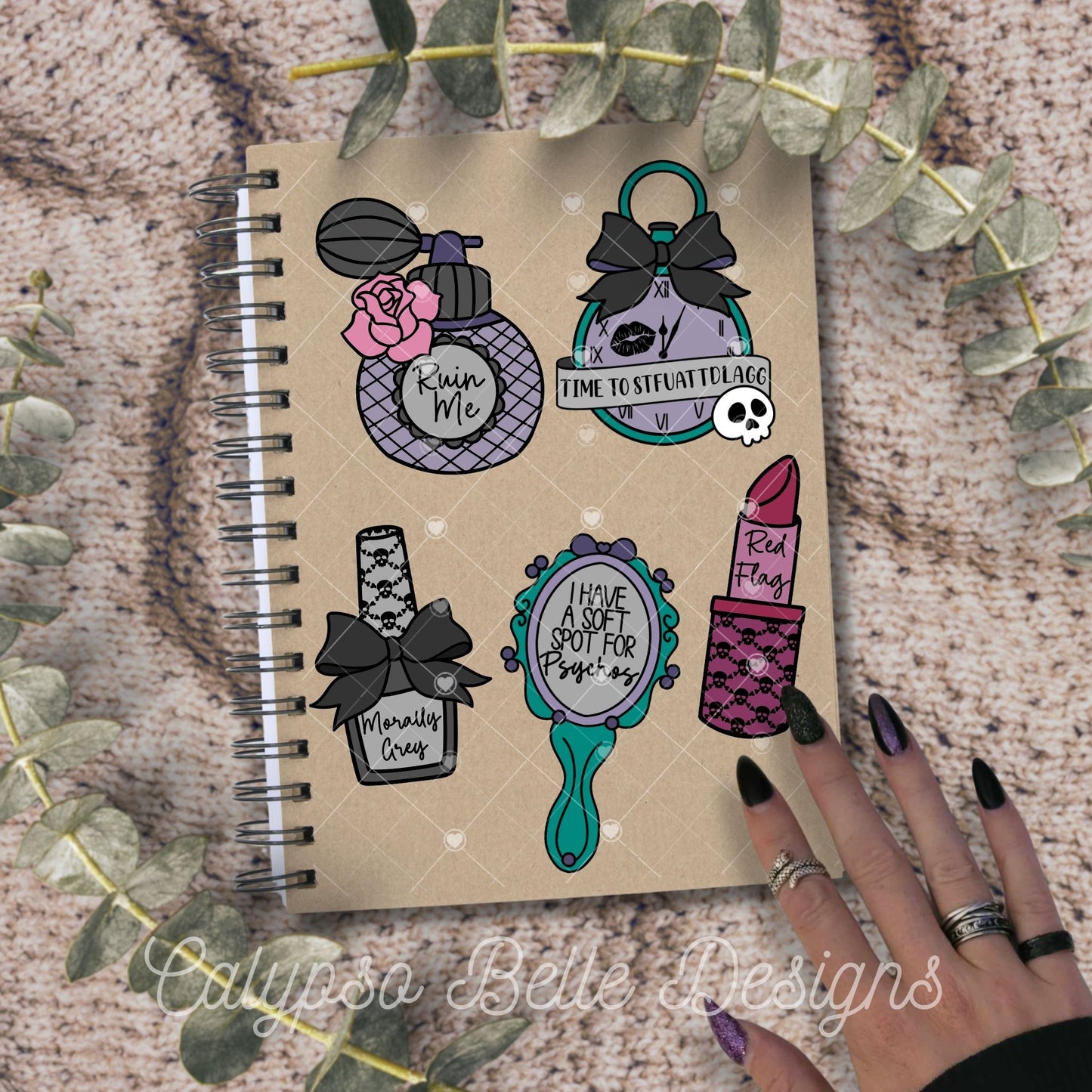 Dark Romance Coquette Bundle, Bookish Bundle