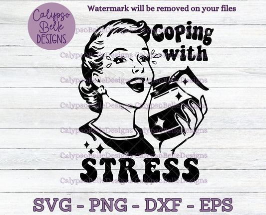 Coping with Stress, Retro Whimsy Design