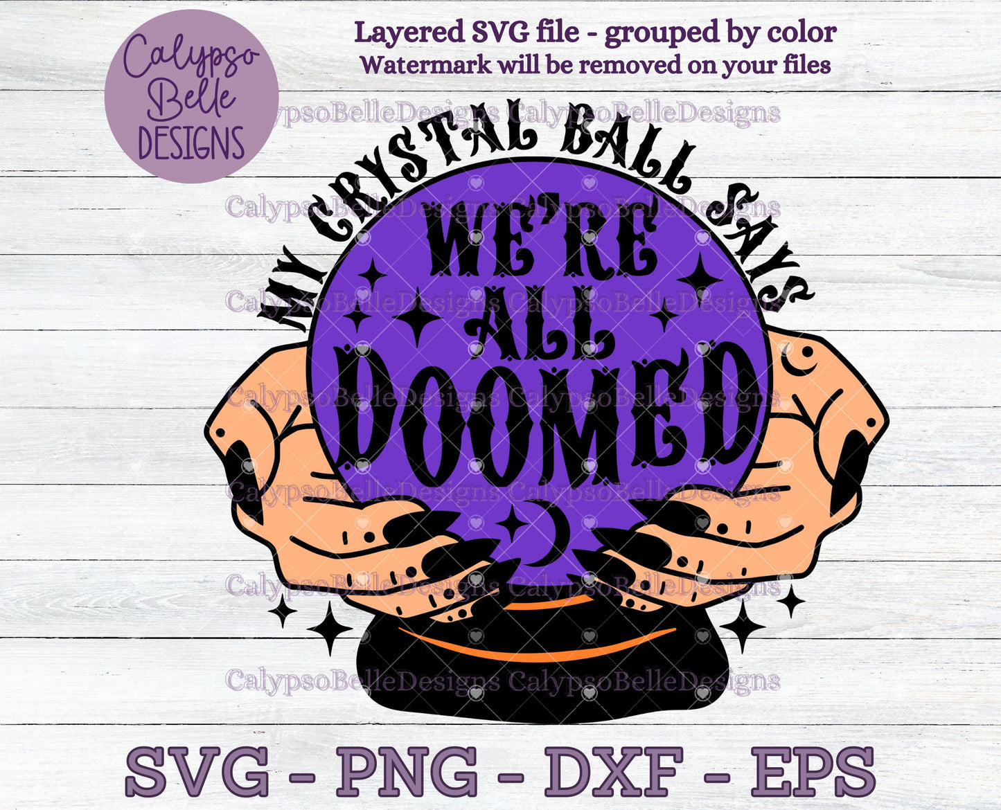 My Crystal Ball Says, We're All Doomed, Gothic Emo Design