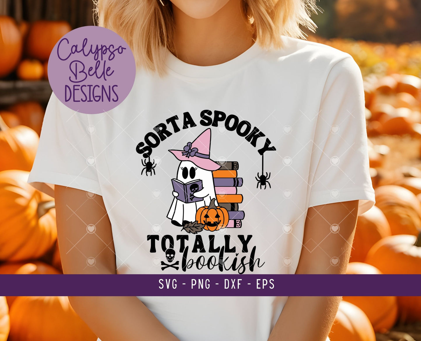 Sorta Spooky, Totally Bookish, Spooky Bookish, Halloween Design