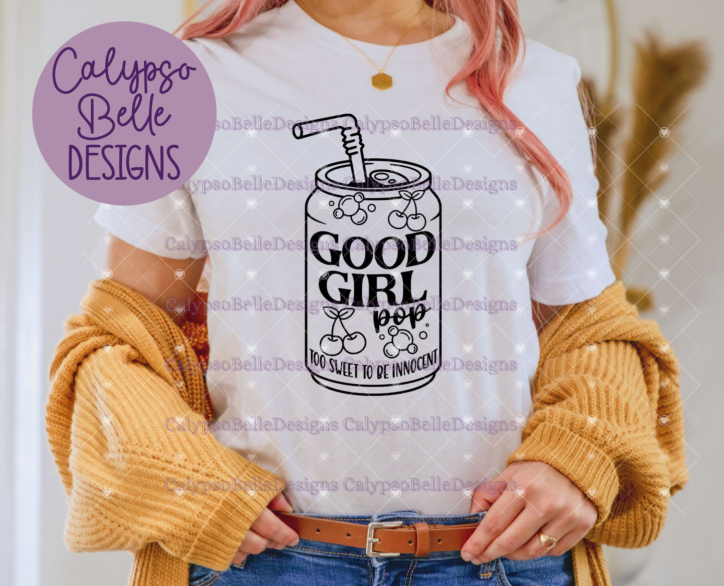 Good Girl Pop, Soda Pop Bookish Design